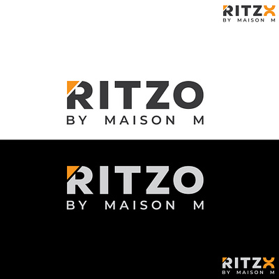 Ritzo By Maison M Logo branding graphic design logo motion graphics