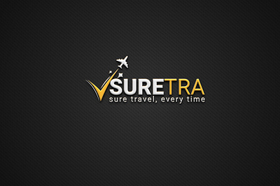 SURETRA Travel agency Logo design branding graphic design logo motion graphics