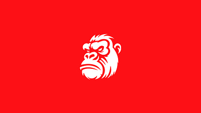 Gorrilla Silhouette Mascot gorilla identity gorilla illustration gorilla logo gorilla mascot