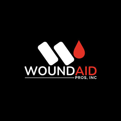 Wound Aid Pros, Inc Logo branding graphic design logo motion graphics