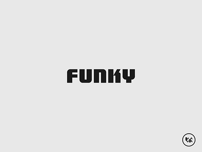 Funky - clothing brand logo businesslogo clothinglogo creativelogo design flatlogo foodlogo iconlogo logofolio logos minimalistlogo wordmarklogo