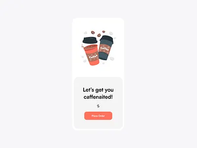 Figma — Coffee Cup Onboarding ✨ animation figma productdesign uiux