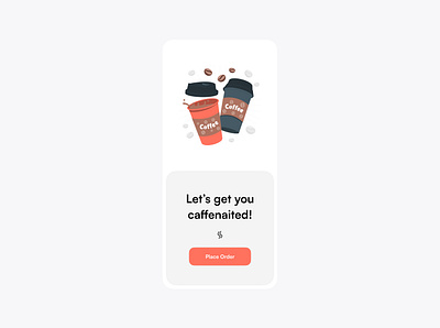 Figma — Coffee Cup Onboarding ✨ animation figma productdesign uiux