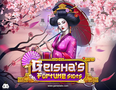 Geisha Slot Art: A Visual Journey - Slot Theme by Gamix Labs 2d artwork animation art outsourcing design game characters game development gamix labs illustration slot slot art services slot artwork slot game development slot game services slot machine