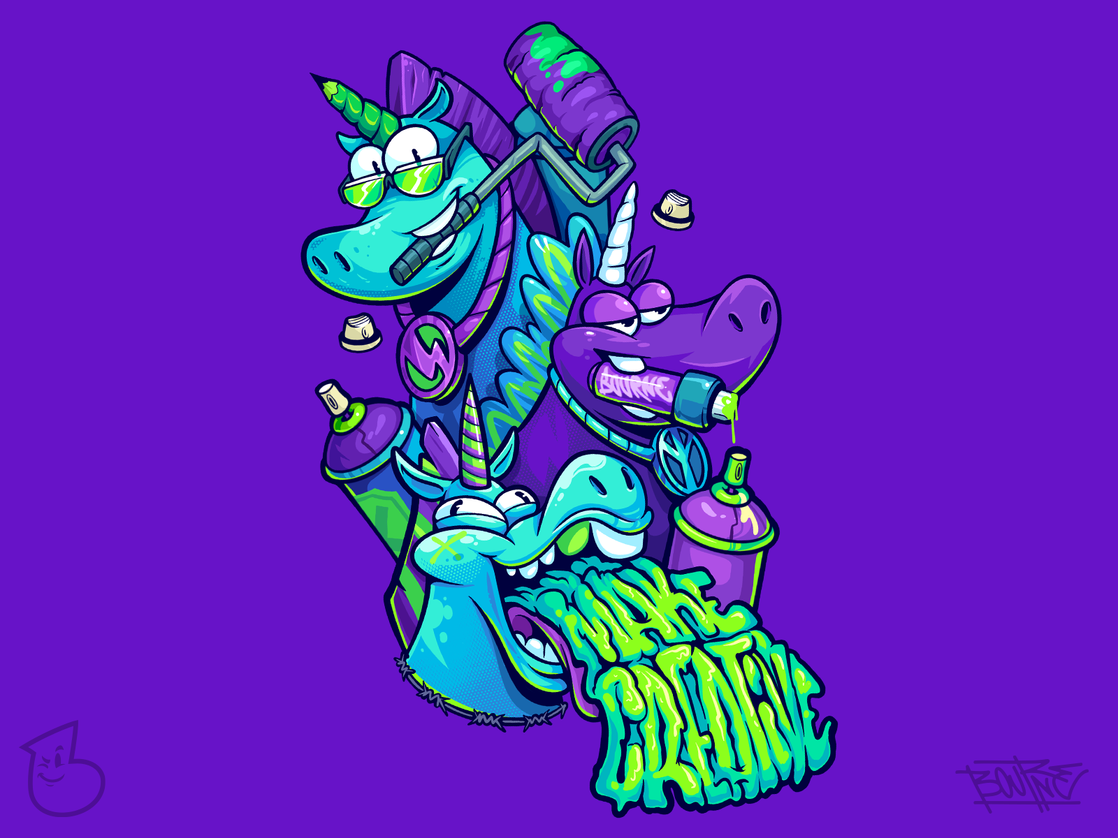 Make creative art branding cartoon character character design design draw illustration t shirt