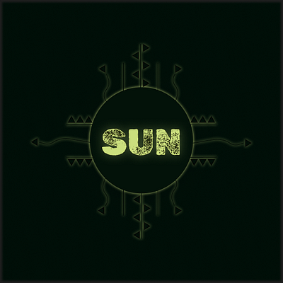 "SUN" – Exploring the Light in Darkness art branding graphic design illustration inspiration logo poster