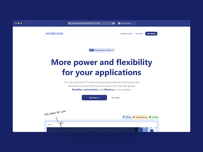 New Version Landing Page is Out landing page saas ui ui design ux design web web design