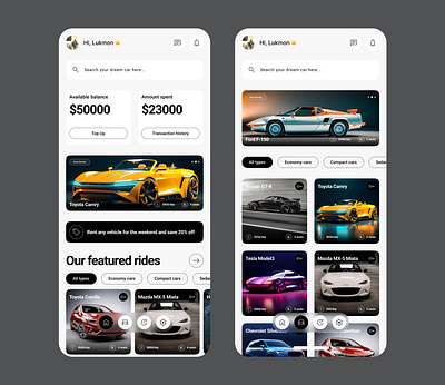 Car Rental App car carapp cardate carflex carlogin carrental carreviews carsignup luxurycar mobieapp mobileappdesign rental returndate typesofcar typesofcars uidesign