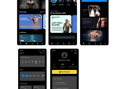 Mobile app design branding design illustration typography ui ux vector web de