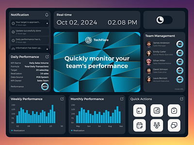 Dashboard App || Website Design dark mode design modern logo ui ui design website website design