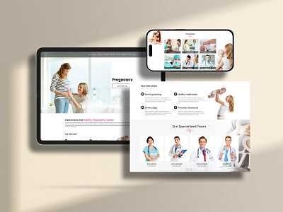 Transform Your Pregnancy Care Clinic Online Presence! branding creative website empowerment family support pregnancy care web design web designer