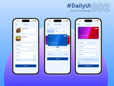 #DailyUI : 002 - Sign Up UI check out check out ui credit card check out ui dailyui dailyuichallenge figma graphic design mobile ui mobile ux ui ui design uiux