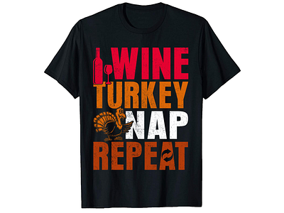 WORLD THANKSGIVING DAY T SHIRT DESIGN mensfashion