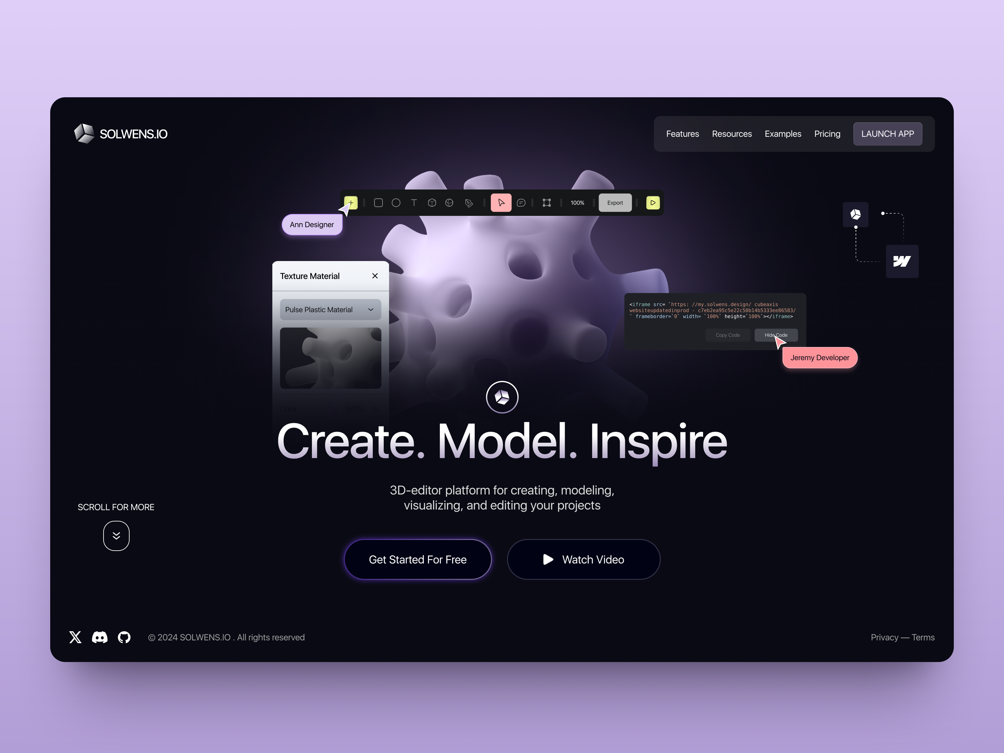 Example of Website Design (5 Pages) 