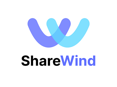 ShareWind(Tailwind CSS component sharing website) Logo brand branding logo ui design web design web inspiration