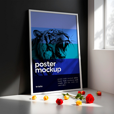 Poster mockup in living room 2 download free freebie kriollodesign mockup poster