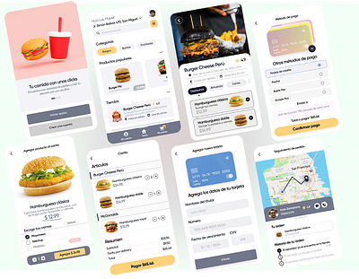 Delivery concept concept delivery store ui ux