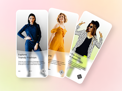 E-Commerce (Onboarding Fashion App) android design figma design ios design landing page design mobile app design re design responsive design screenshot design ui ux website design