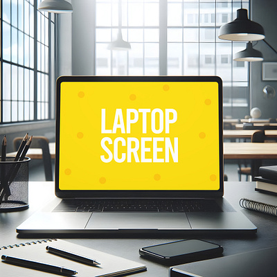 Laptop screen mockup laptop laptop screen mockup