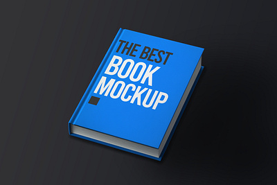 Hard cover book mockup book mockup