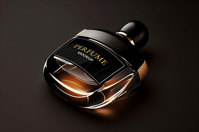 Perfume bottle mockup 3d fragrance mockup perfume perfume mockup