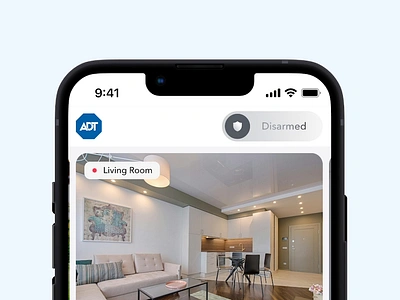 ADT Arm / Disarm Animation Concept animation app app ui design graphic design motion graphics ui ux