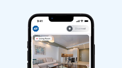 ADT Arm / Disarm Animation Concept animation app app ui design graphic design motion graphics ui ux