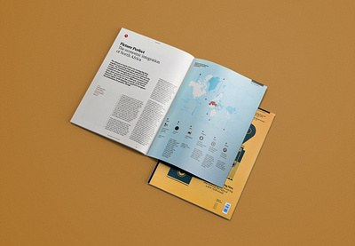 The Outpost data visualization dataviz editorial graphic design information design magazine map middle east