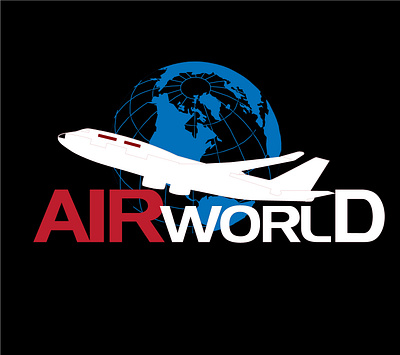 Logo Design air airworld branding design graphic design logo logodesign motion graphics