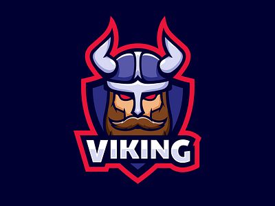 Viking Hockey Team - Logo design branding cartoony design esport graphic design logo sport sportdesign vector viking