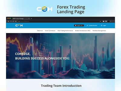 Forex Trading Website bluethemedesign branding figmadesign financialwebsite forextrading interactiveui landingpagedesign minimalistdesign securitydesign tradingplatform uiuxdesign webdesign