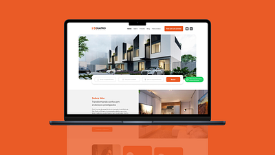 Website | UI - Real state - Squatro branding graphic design interface landing page page posts real state site social media ui uiux ux web design website
