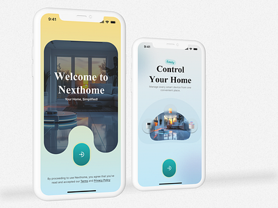 Smart Home Mobile App app appdesign design home mobileapp mobileappdesign onboarding smarthome smarthomeapp ui uidesign uiux uiuxdesign ux uxdesign