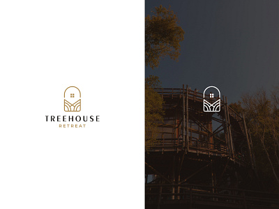 Tree House Logo Design brand creative favicon identity logo logotype minimal minimal logo minimalist modern logo