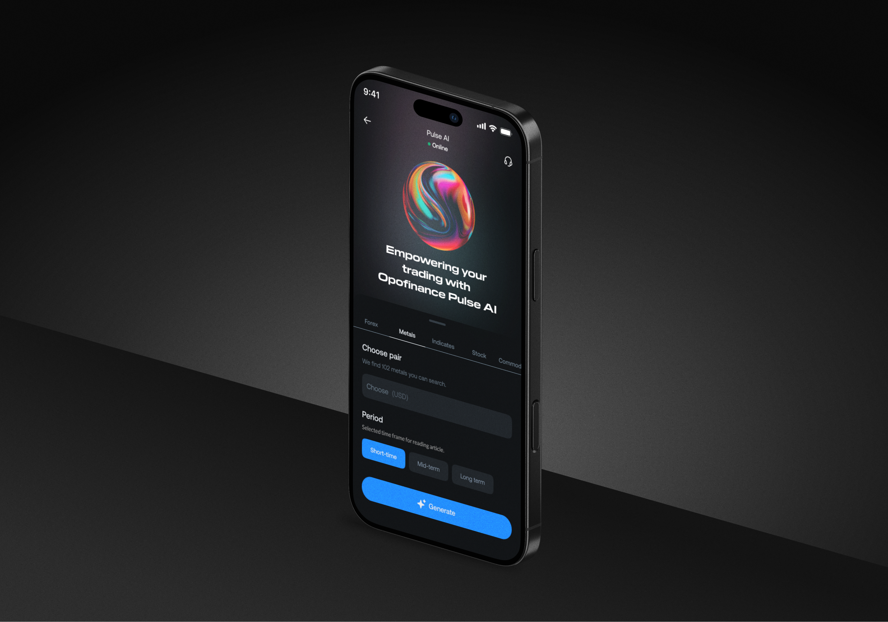 Opofinance AI application ai aichatbots aiuxdesign animation application artificialintelligence branding clean crypto cryptocurrency design system graphic design illustration logo onboarding trade tradingview ui uiux visual design