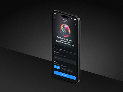 Opofinance AI application ai aichatbots aiuxdesign animation application artificialintelligence branding clean crypto cryptocurrency design system graphic design illustration logo onboarding trade tradingview ui uiux visual design
