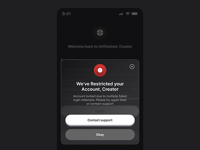 Glass Modal design figma glass glassmorphism mobile modal product ui