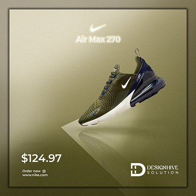 NIKE AIR MAX 270 airmax airmax270 branding design designing feetwears graphic design nike nikeairmax nikeairmax270 nikeshoes photoshop poster posterdesign shoes sleek sneekers socialmedia socialmediadesign