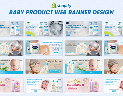 Shopify web banner design Contact: +880 1404 184868 (whatsApp) baby product banner design graphic design product shopify shopify web banner design shopify website banner maker web