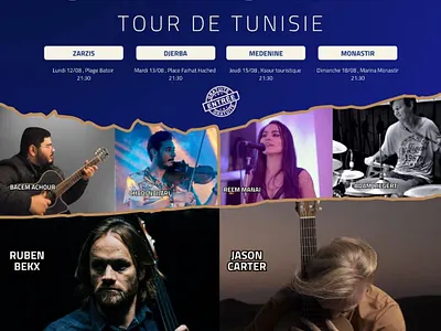 🎸 On Tour with Carter & Bex in Tunisia 🌍