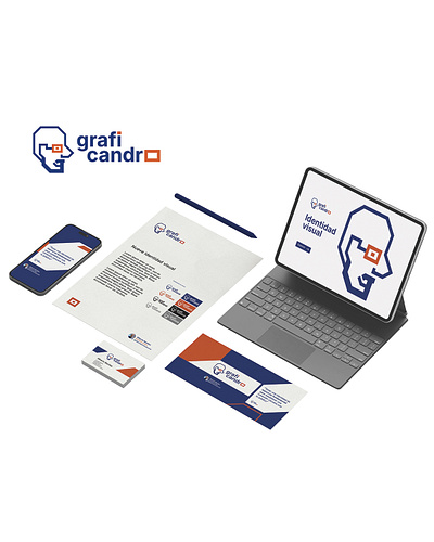 Graficandro | Identidad visual adobe illustrator branding design graphic design logo ui vector web