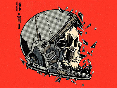 MM* book cartoon cd character cover design graphic design illustration music nasa skull space vector vinyl