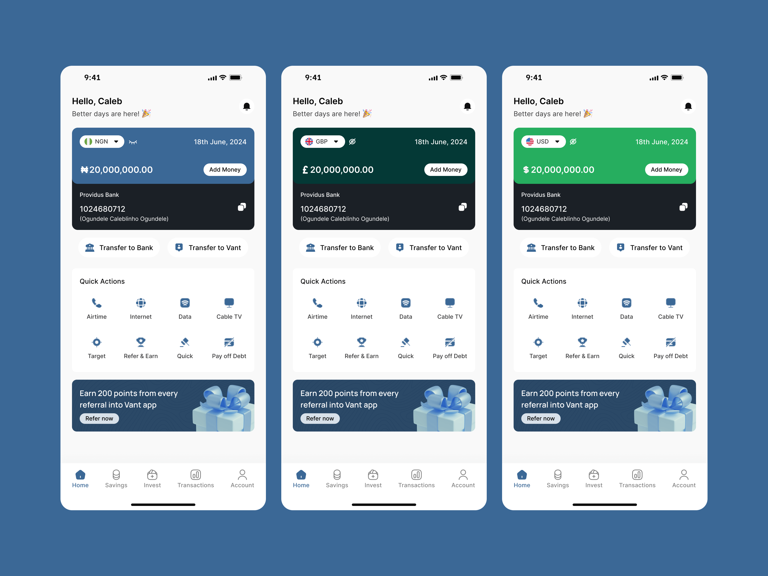 Example of Mobile App Design