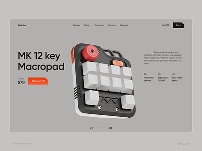 MK'12 - Product Landing branding design doradesign figma figma design graphic design hero section illustration itsrehanraihan keitoto landing page logo opacityauthor product landing render ui ui ux design ux vector website design