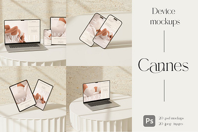 DEVICE MOCKUPS Macbook iPad iPhone apple devices iphone iphone 14 pro mockup iphone 14 pro psd macbook psd mock ups mockup mockup bundle