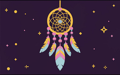 Dream Catcher 3d ai ai artwork artwork graphic design illustrations motion graphics