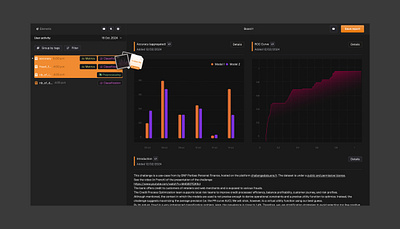 Skore - AI Assistance for data science 🧪 app bar chart build builder cursor design graph product productdesign reports select widgets