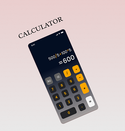 Day 4: calculator ui ux design