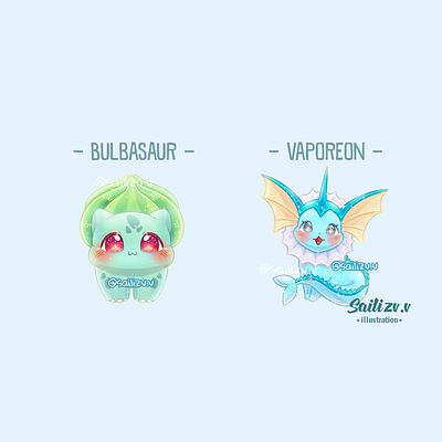 Pokemon fanart by sailizv.v adorable adorable lovely artwork concept creative cute art design digitalart illustration