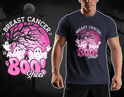 BREAST CANCER IS BOO SHEET HALLOWEEN T-SHIRT DESIGN boosheethalloween boosheettshirt breastcancerawareness breastcancerawarenessmonth breastcancerfighter breastcancersupport cancerawarenesstshirt clothing ghostlyawareness graphic design halloweenapparel halloweenawareness halloweenfashion halloweentshirt illustration pinkoctober pinkribbontshirt spookyandstrong supportbreastcancer trendyhalloweentee